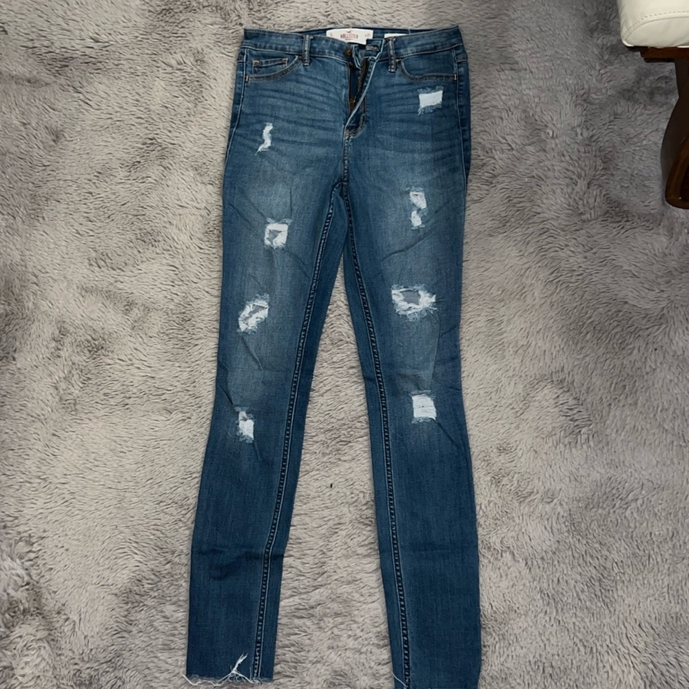Hollister high rise super skinny jeans